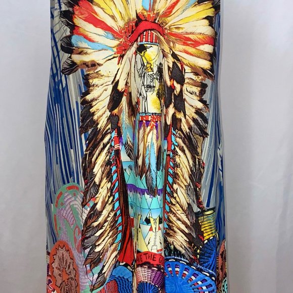 Save The Queen Sleeveless Embellished Mixed Prints Stripe Stretch Jersey - Picture 7 of 14